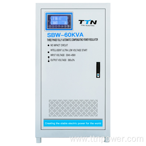 SBW-80KVA Three Phase Voltage Regulator